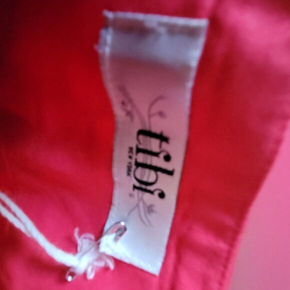 *TIBI EYELET DESIGNER RED DRESS Final Discount - Picture 3 of 11